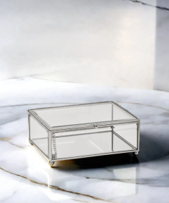 Hinged Glass Box